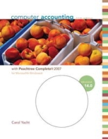 COMPUTER ACCOUNTING WITH PEACHTREE COMPLETE 2007, RELEASE 14 0 WITH SOFTWARE CD-ROM, Eleventh Edition артикул 833e.