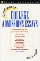 Goof-Proof College Admissions Essays артикул 995e.